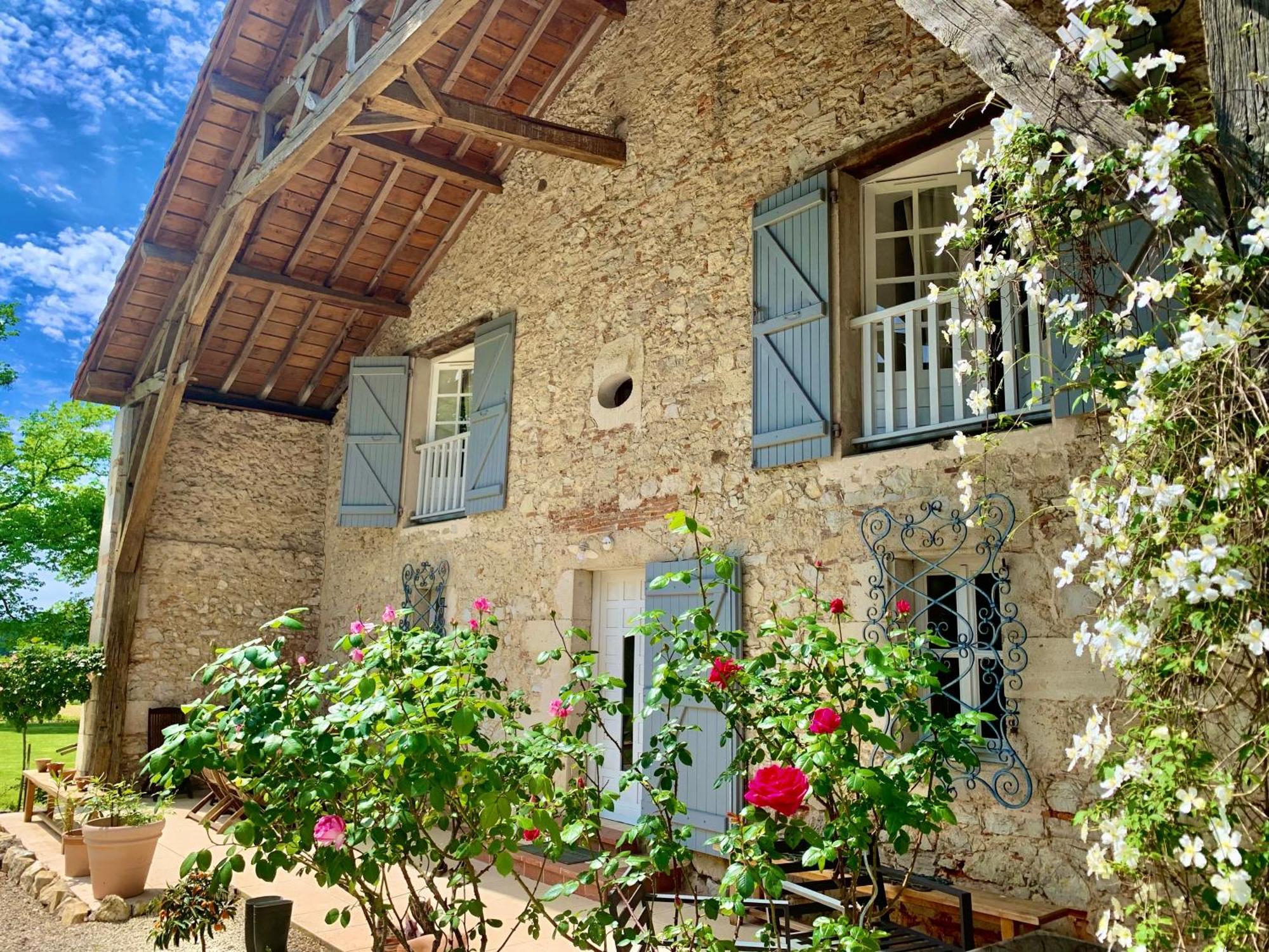 Le Poutic Gite Et Maison D'Hotes Creon-d'Armagnac ภายนอก รูปภาพ